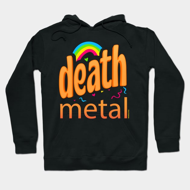 Death Metal Hoodie by Frajtgorski